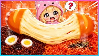 NANA JADI STREAMER ASMR MUKBANG, TARIK KEJU TERPANJANG DI ROBLOX! 😱🧀 | Roblox Indonesia