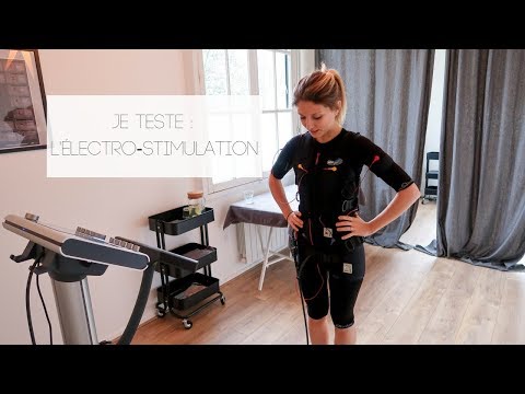 Je teste : L'électro-Stimulation - MIHABODYTEC