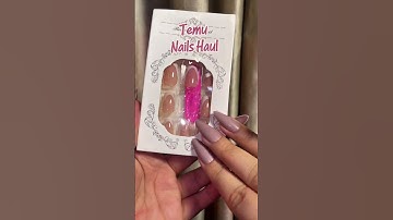 Temu nails haul