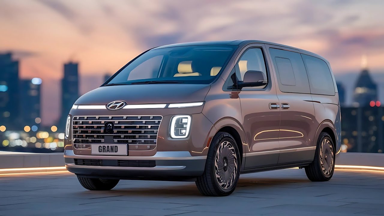 Experience LUXURY On Wheels With The 2025 Hyundai Grand H1! - YouTube