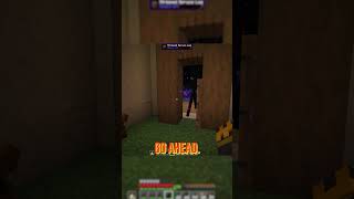 Chillest enderman I’ve ever seen, just needed some help 👀 #minecraft #minecraftshorts #fyp #fypシ