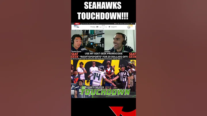 Kenneth Walker Amazing Touchdown!!!! #Seahawks #NFL