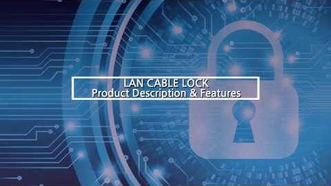 Ethernet Cable Lock - Secure Network Cables to Port, Block Unauthorized LAN Access w/ SMART KEEPER