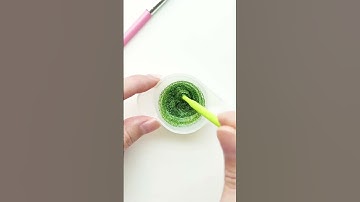 Jelly Heart Keycap 💚 #artisan #keycaps