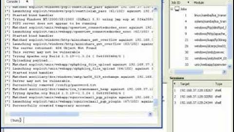 (Metasploit) Use the new Metasploit GUI under Windows XP