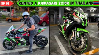 RENTED A KAWASAKI ZX10R IN THAILAND 😍🇹🇭