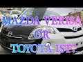 Mazda Verisa Vs Toyota IST Comparison Review. Which is a better buy?