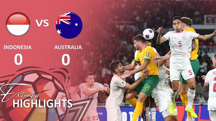 AFC U17 ASIAN CUP QUALIFIERS - INDONESIA 0 VS 0 AUSTRALIA FULL HIGHLIGHT!!