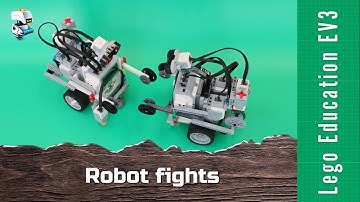Lego EV3 Robot fights || Building instruction & program