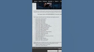 Free Quest Packs for LOTRO with code EXPLOREOURWORLD!