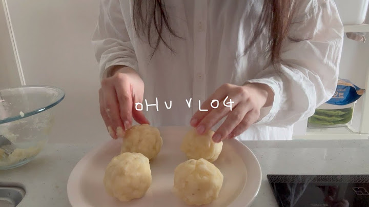 집에서 요리하는 일상. 감자빵, 고춧가루 계란밥(?), 두유 크림 파스타.. vlog