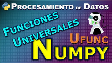 Acelera el procesamiento de datos con Funciones Universales (UFuncs) de Numpy en Python