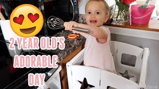 TODDLER'S DAILY SCHEDULE & ROUTINE| SLEEP & FOOD| Day in the life of a Toddler| Tres Chic Mama