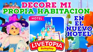 NUEVO HOTEL CASTILLO RESORT! EN EL BOSQUE DE OTOÑO EN LIVETOPIA Y DECORA TU PROPIA HABITACIÓN GRATIS