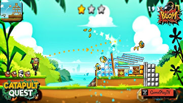 Catapult Quest  | Walkthrough | Levels 20-34 | Android Gameplay HD