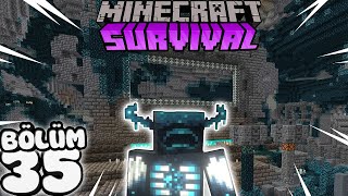 ANTİK ŞEHİRDE PATTESİN GAZABINI GÖREN WARDEN ! ! | Minecraft Survival | Bölüm 35
