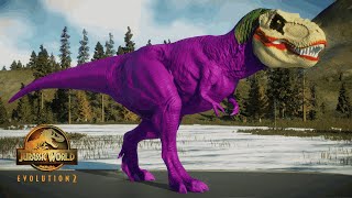 🔴Hunting Jurassic world Evolution2, King Kong T-rex Octopus Giganotosaurus Spinosaurus Mosasaurus