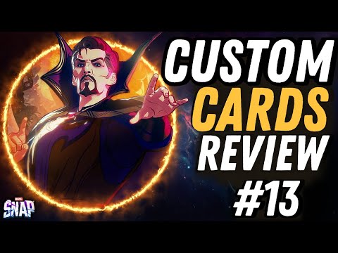 FULL SET OF CUSTOM CARDS!!! (1/2) - MARVEL SNAP 