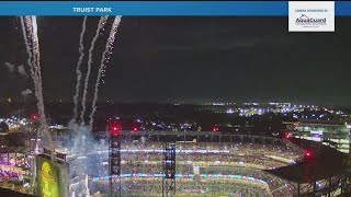 Fireworks at Truist Park following Braves game