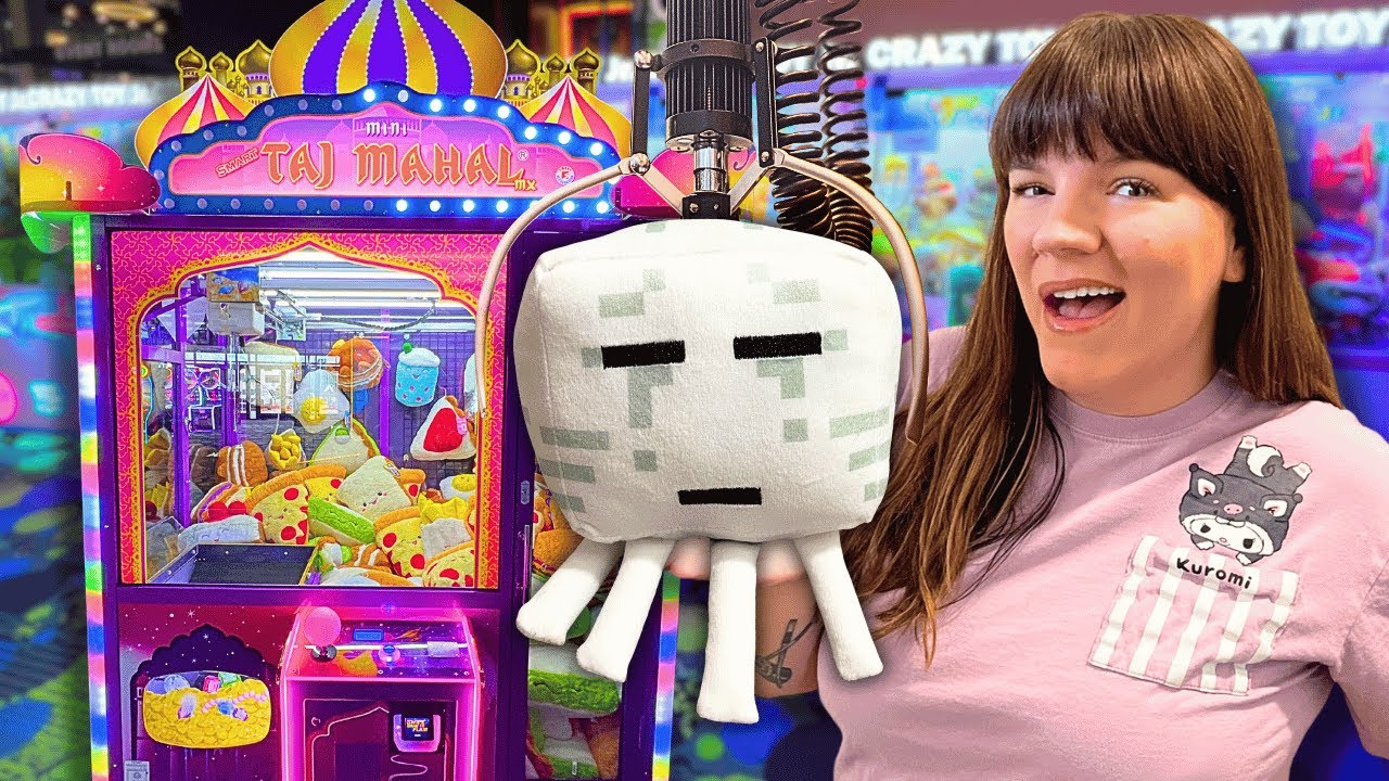 I Played EVERY CLAW MACHINE at Andretti Arcade, OKC! - YouTube