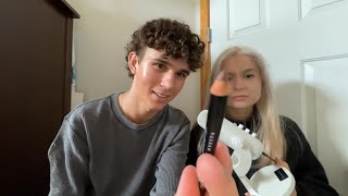 ASMR | my friend tries to give me asmr (he’s back!!)
