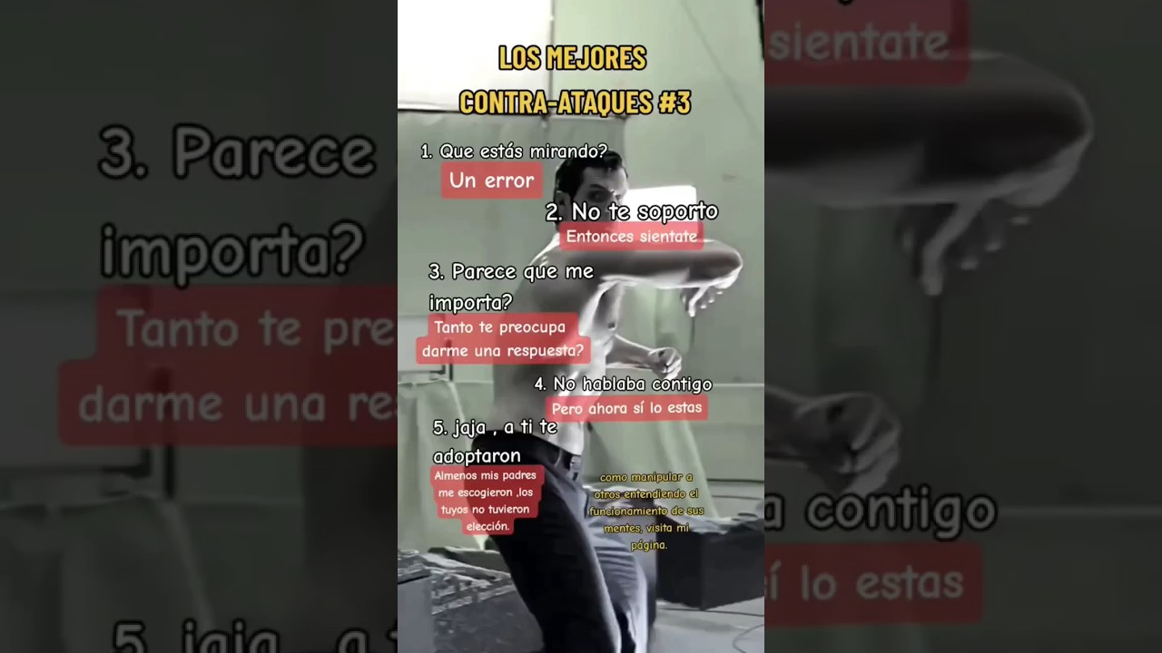 Los mejores contra ataques 💯💥⚠️ 