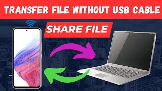 How to transfer files from Android to Laptop/PC | Mobile se Laptop me files kaise share kare