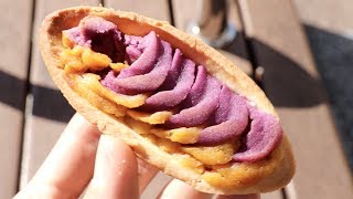 Sweet Potato Pastry - Japanese Sweet Food - Okinawa Japan
