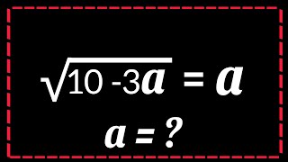 Canada | A Very Nice Olympiad Math Square Root Problem  |