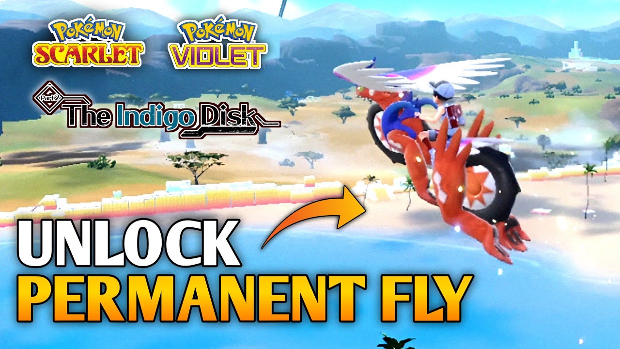 How To Unlock FLYING In Pokemon Scarlet & Violet : The Indigo Disk DLC