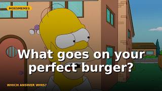 What goes on your perfect burger