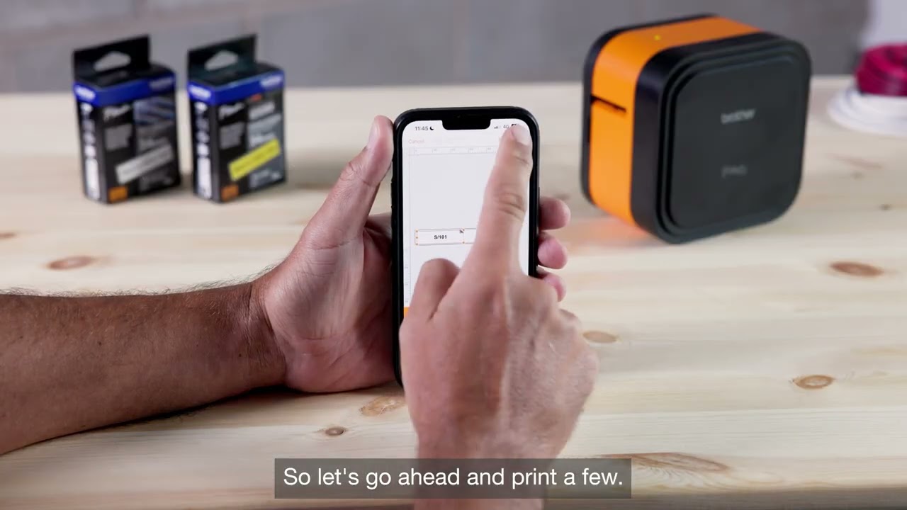 How to create faceplate labels using Brother PT-E920BT