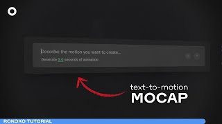 Rokoko's Text-to-Motion is HERE 💥 | Rokoko Tutorial