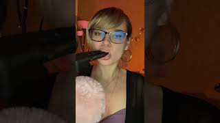 ASMR - Spit painting in gloves  #asmrspitpainting