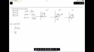 Review - Extra Exact Value Practice - #7