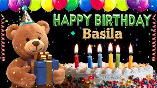 Basila Happy Birthday To You - Happy Birthday Song Name Basila