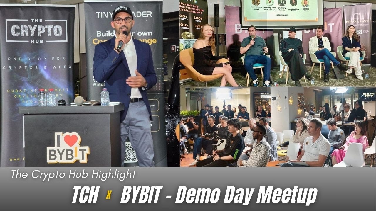 The Crypto Hub (TCH) x BYBIT Demo Day Networking Meetup - 1st Edition Jan  2025