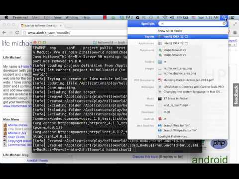 Play Framework & IntelliJ