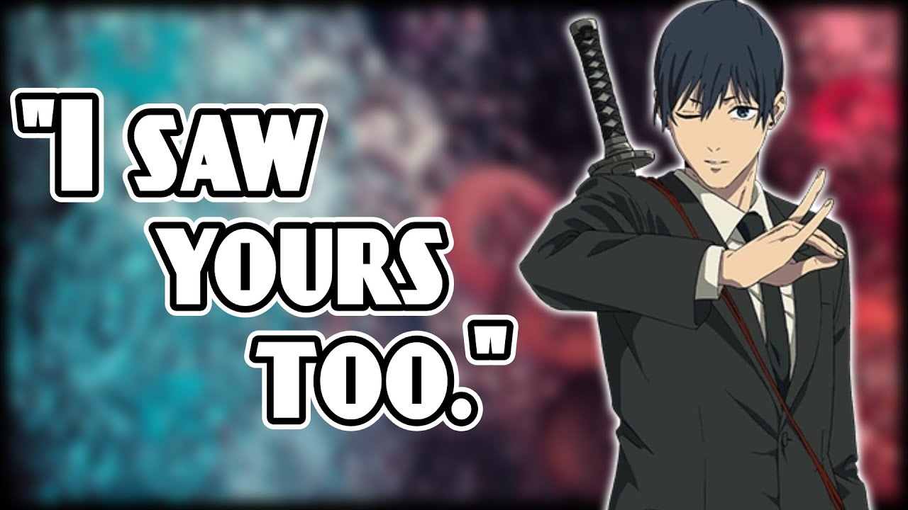 Aki Matching Mark Soulmate AU - (Chainsaw Man) - Anigomi Character Audio