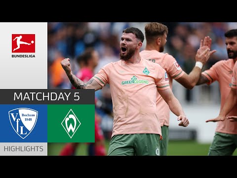 Bochum Werder Bremen Goals And Highlights