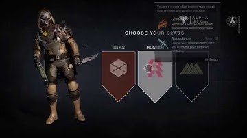 Destiny First Look Alpha First 15 minutes including character creation