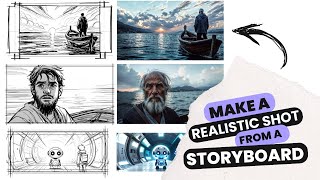 Magnific Style Transfer Tutorial: Turn Any Storyboard Into A Film Still With Just ONE Reference!!