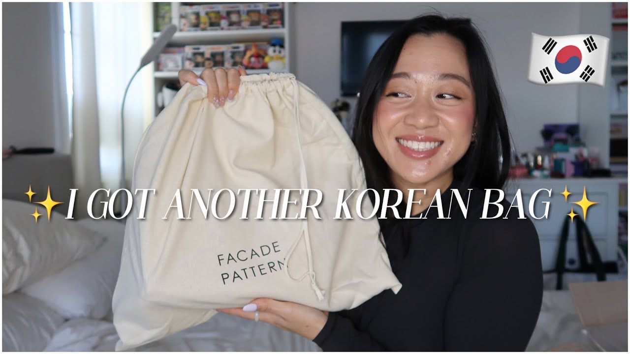 UNBOXING FACADE PATTERN BAG ✨ The Row Dupe? Gucci Halfbit dupe too??