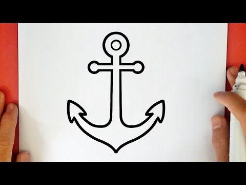 Vidéo: Comment Dessiner Une Ancre Simple