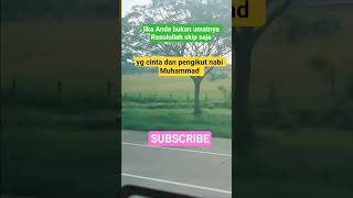Bershalawat kepada NABI MUHAMMAD SAW