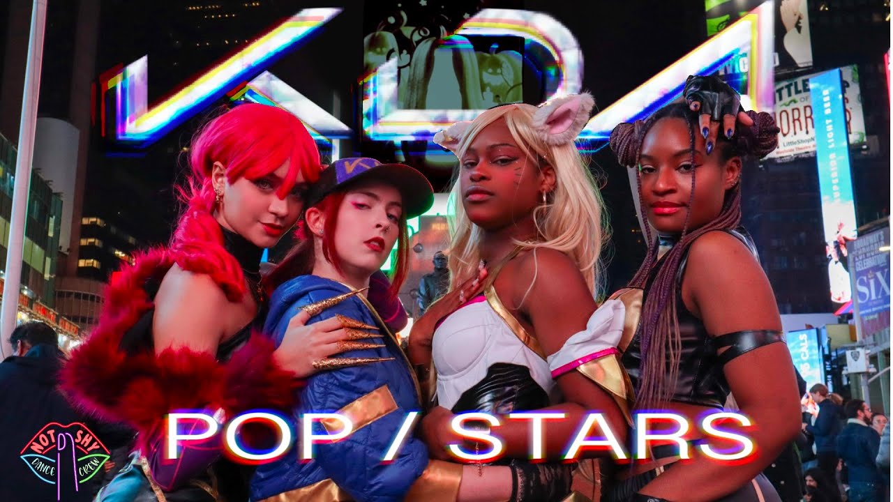 [COSPLAY KPOP IN PUBLIC NYC x NOT SHY DANCE CREW]  K/DA - POP/STARS | ONE TAKE Dance Cover