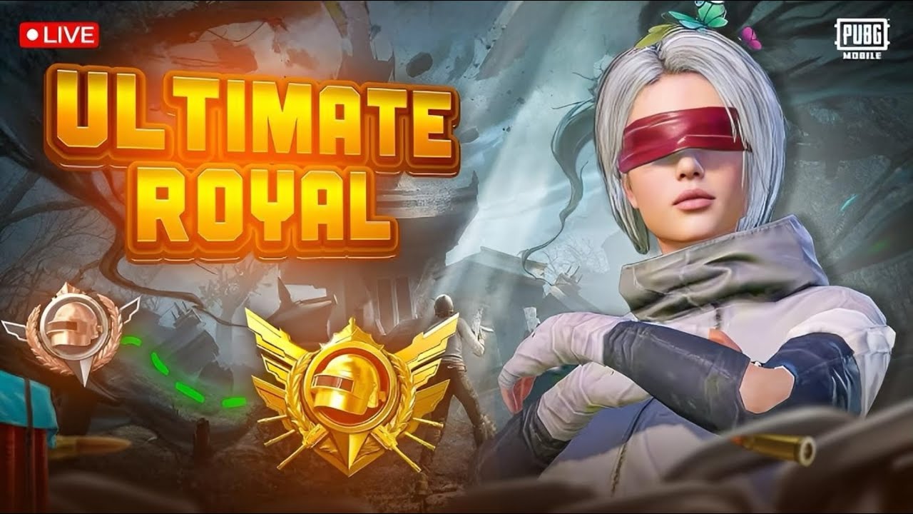 ULTIMATE ROYALE RANK PUSH | PUBG MOBILE LIVE | #pubg #live - YouTube
