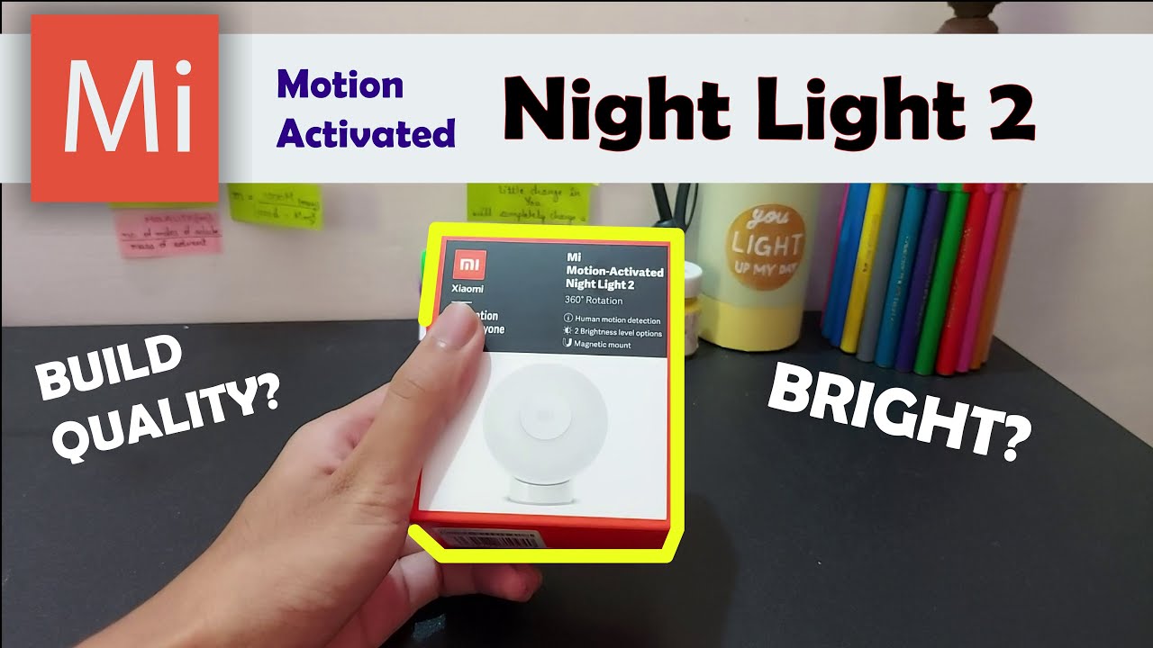 UNBOXING Mi Motion Activated Night-Light 2 - YouTube