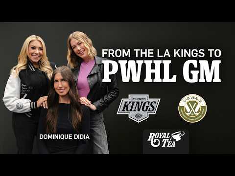 The road from LA Kings intern to PWHL general manager with Dominique DiDia! | RoyalTea