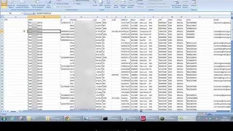 Importação em Excel dos Cadastros  no Emissor Governo